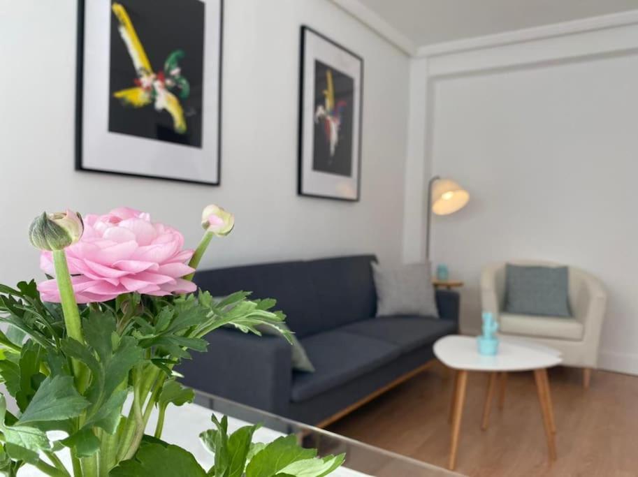 Apartamento Centrico-Parking Gratuito-Wifi Santander Exterior foto